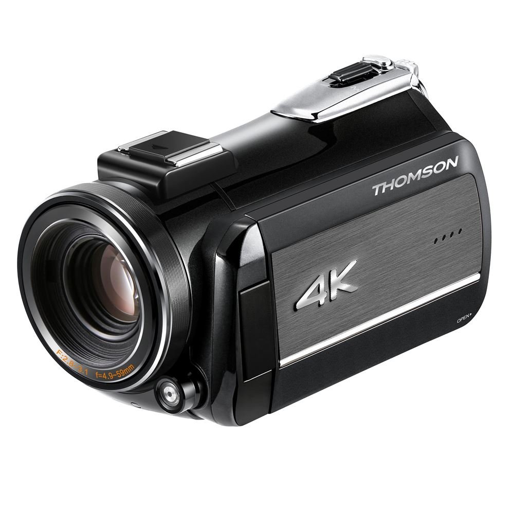 Camescope-Thomson-CDV315-Noir-et-Argent.jpg Videocámara Thomson CDV315 Negra y Plateada - Imagen 1