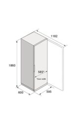 Congelador vertical ASKO RFF586KNCB1 Negro - Imagen 2