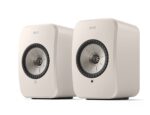 Altavoces Hi-Fi conectados KEF LSX 2 LT Pebble White, vendidos en pares