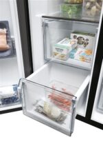 Frigorífico americano Haier SBS Serie 90 5 HSW59F18EIPT 601 L Negro mate - Imagen 6