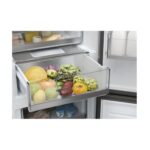 Frigorífico combinado 60cm 352l nofrost acero inoxidable Haier HDPW3618DNPK - Imagen 2